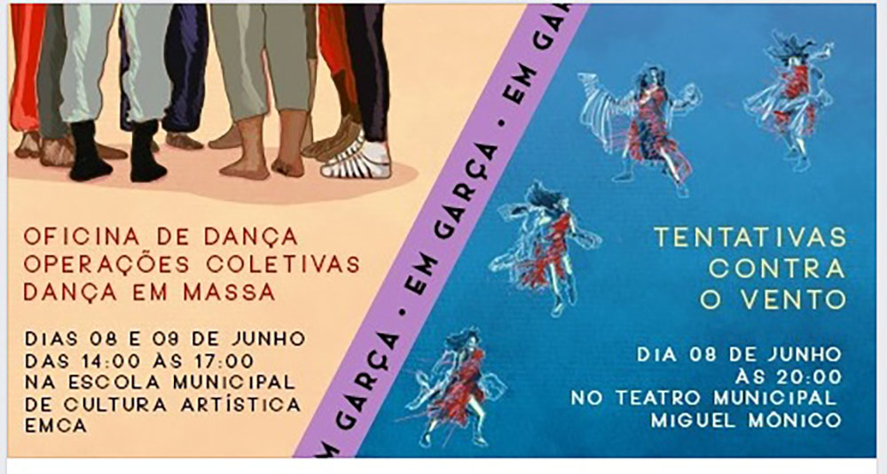 “Tentativas Contra o Vento”: solo de dança contemporânea será apresentado em Garça