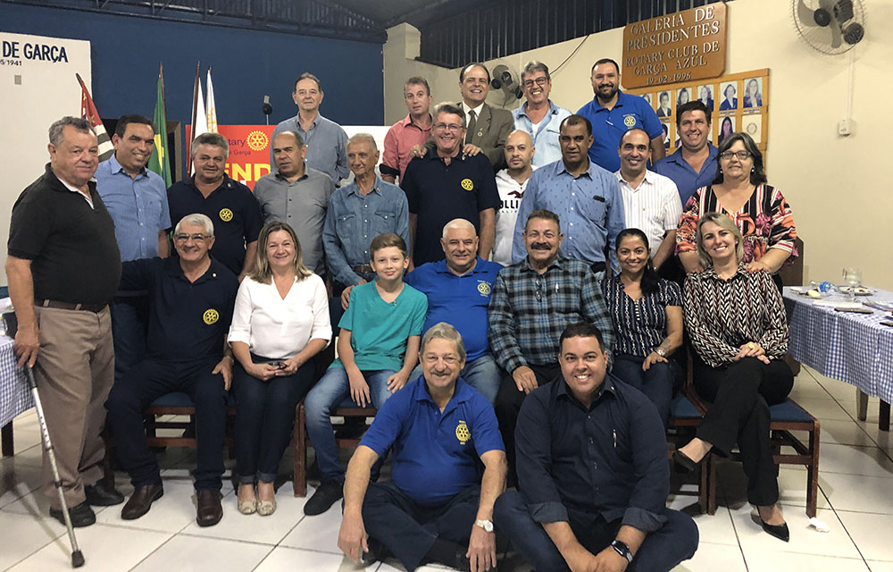 Rotary Club de Garça recebe companheiros de Duartina