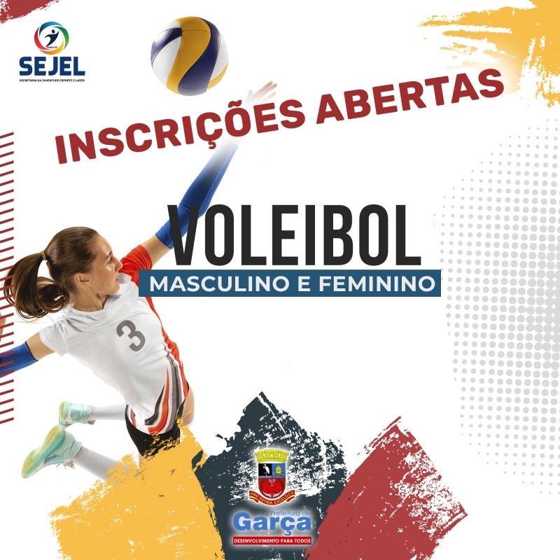 Voleibol: Secretaria disponibiliza aulas para pessoas a partir dos 12 anos