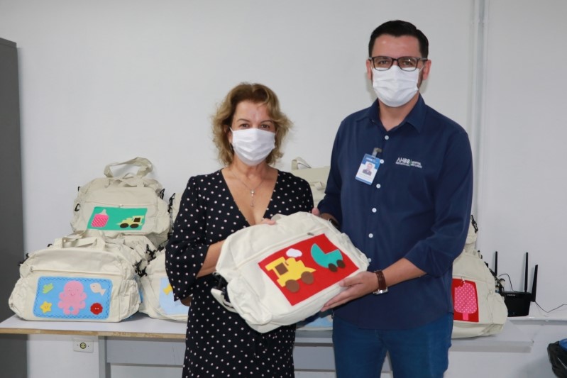 Fundo Social faz doação de 50 kits para mães que tiverem bebês no Hospital São Lucas