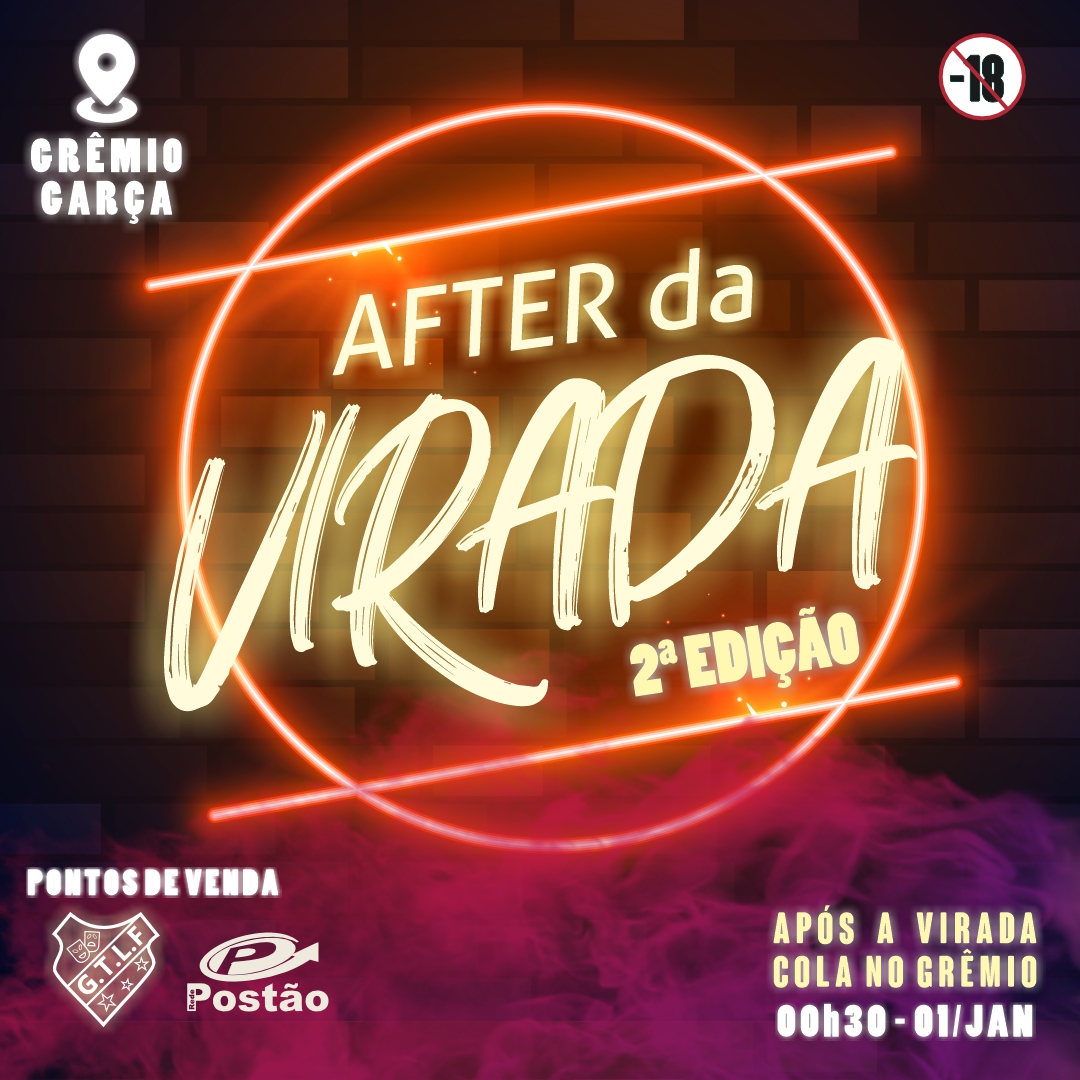 Grêmio Teatral Leopoldo Froes promete agitar a chegada de 2024 com "After da Virada" 