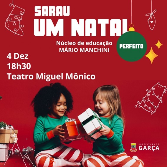 NEI Mário Manchini apresenta hoje, dia 4, Sarau no Teatro Municipal 