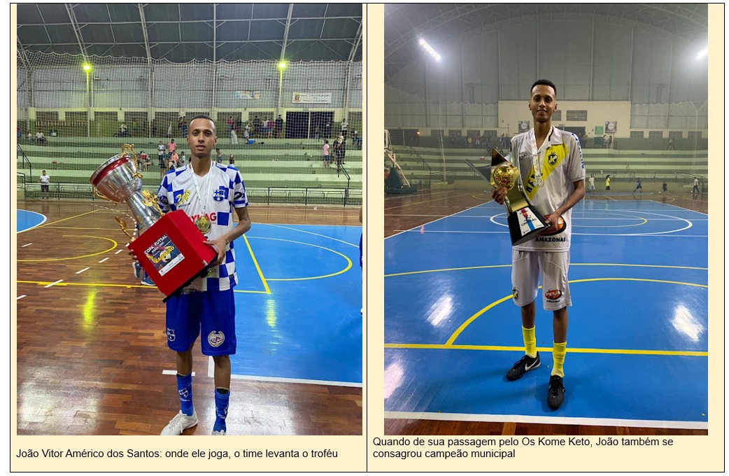 DNA de campeão! Ele alcançou uma marca difícil de ser igualada no futsal