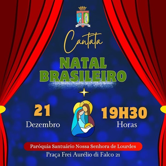 Paróquia Santuário Nossa Senhora de Lourdes realiza “Cantata Natal Brasileiro “