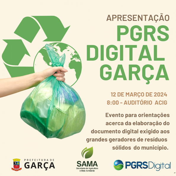 Sistema de PGRS Digital será apresentado dia 12 na ACIG