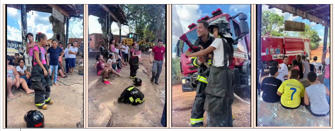  Bombeiros realizam formatura do “Programa Bombeiro na Escola” na Escola Silvio Sartori