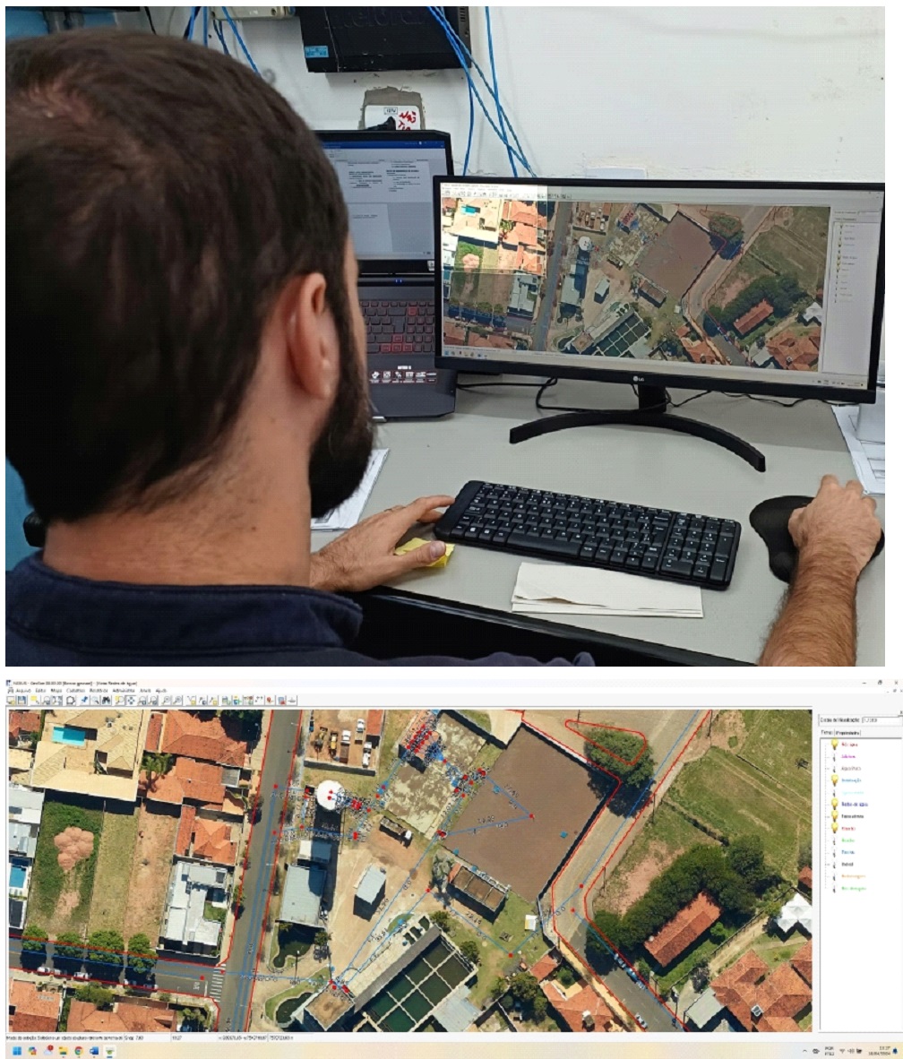 SAAE adota sistema GIS para gestão eficiente de redes de água e esgoto