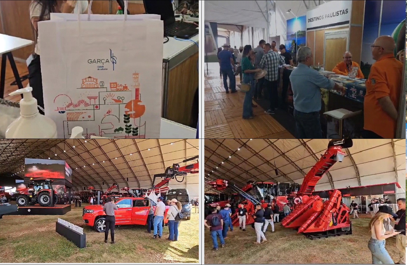 Garça representa IG Região de Garça na Agrishow 2024