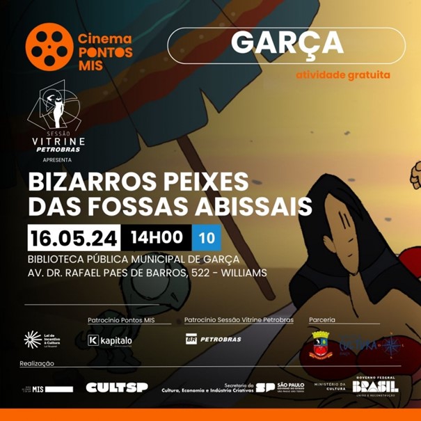 Pontos MIS: hoje tem exibição do filme "Bizarros Peixes das Fossas Abissais"