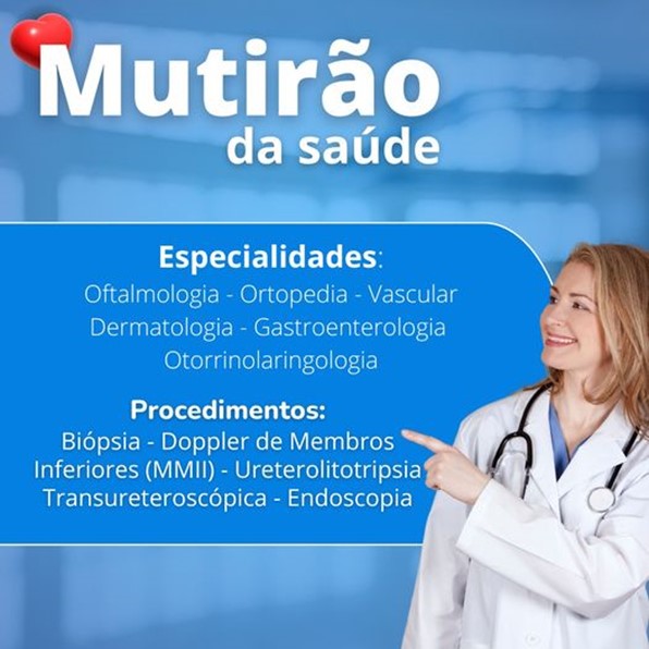 Secretaria alerta sobre o grande número de faltosos em ‘ Mutirão da Saúde’