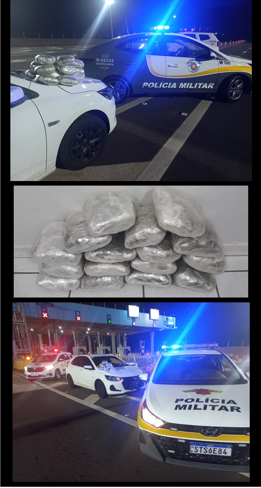 Polícia Rodoviária prende indivíduo transportando haxixe em rodovia de Garça
