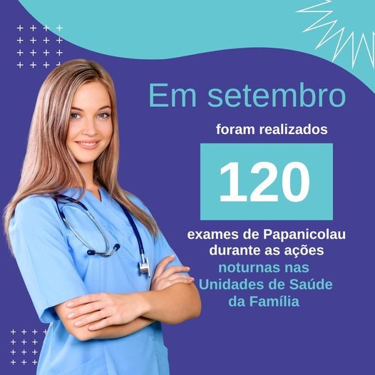 Papanicolau: 120 exames são coletados durante ações noturnas em setembro