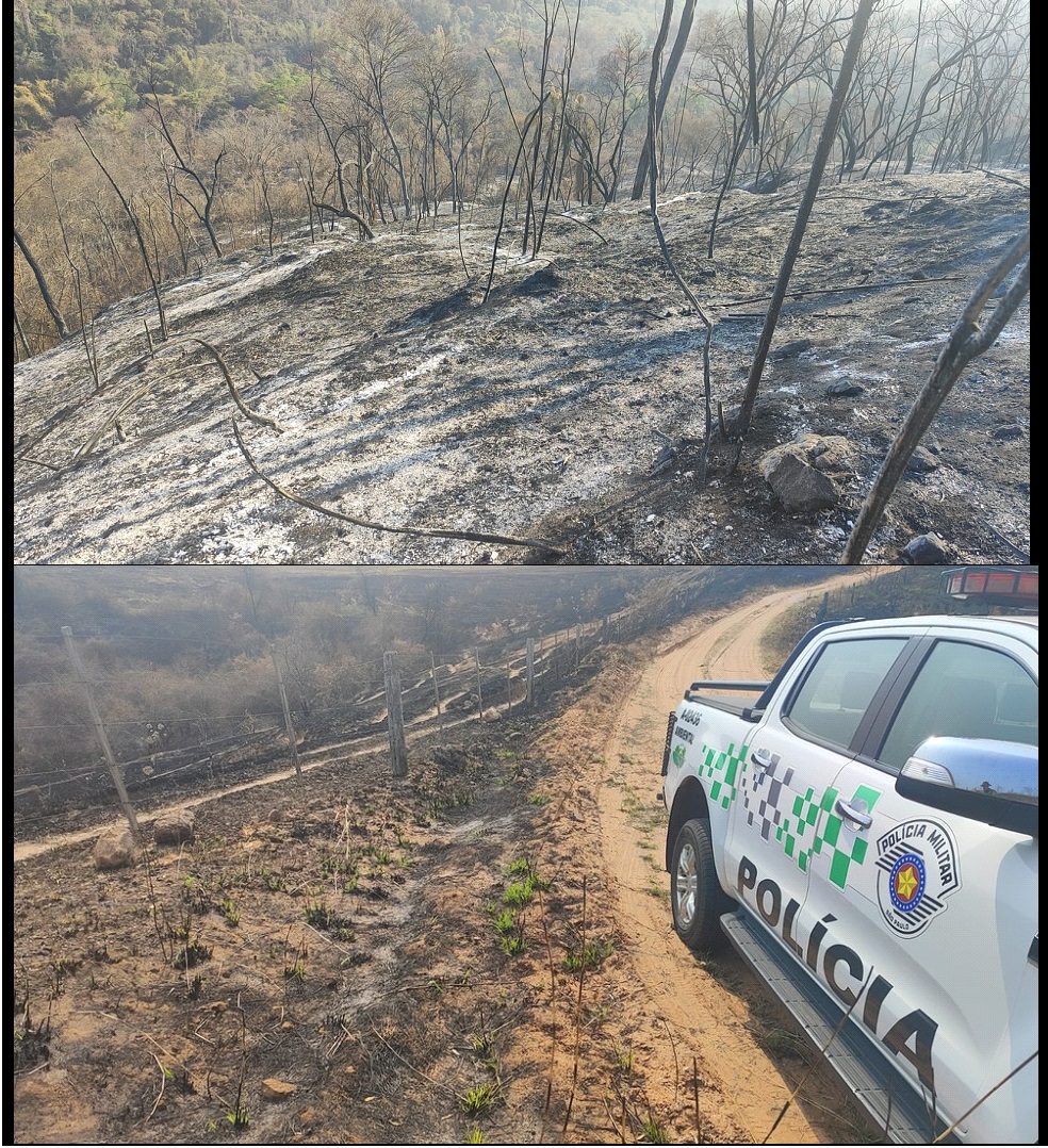 Polícia Ambiental aplica multa de mais de R$ 12 milhões por incêndios em Álvaro de Carvalho e Garça