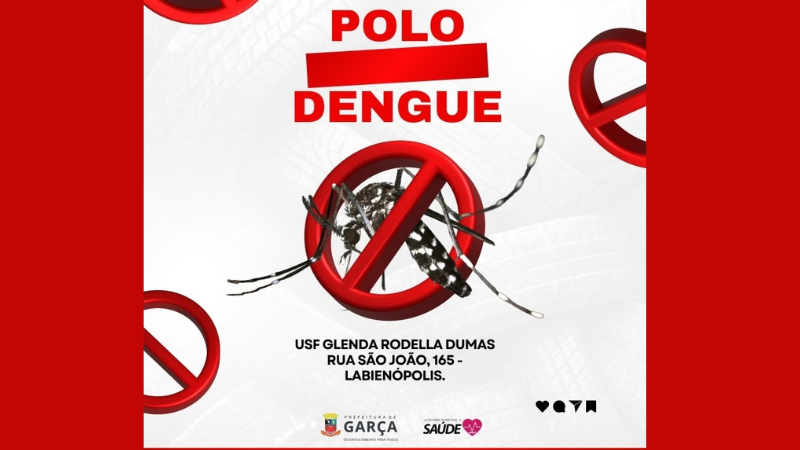 Atendimento no Polo Dengue continua no final de semana, sábado e domingo das 8h às 20h