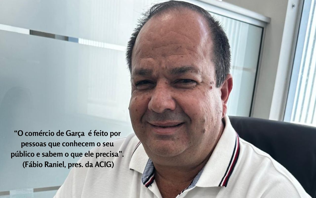 Procurou? No comércio de Garça tem.