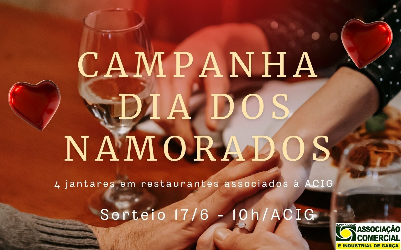 ACIG realiza sorteio da Campanha do Dia dos Namorados nesta terça-feira (17)