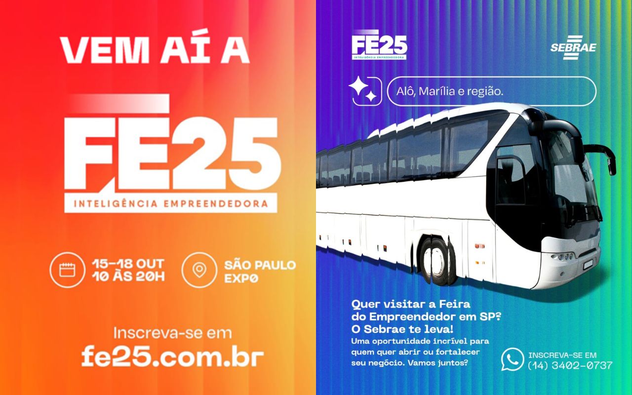 Já estão abertas as inscrições para a Feira do Empreendedor 2025