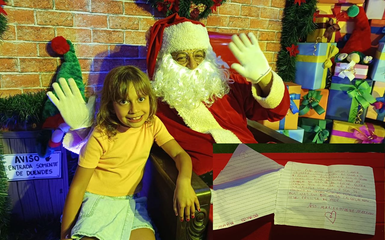 Cartinha ao Noel - No embalo das festas, um pedido que toca o coração