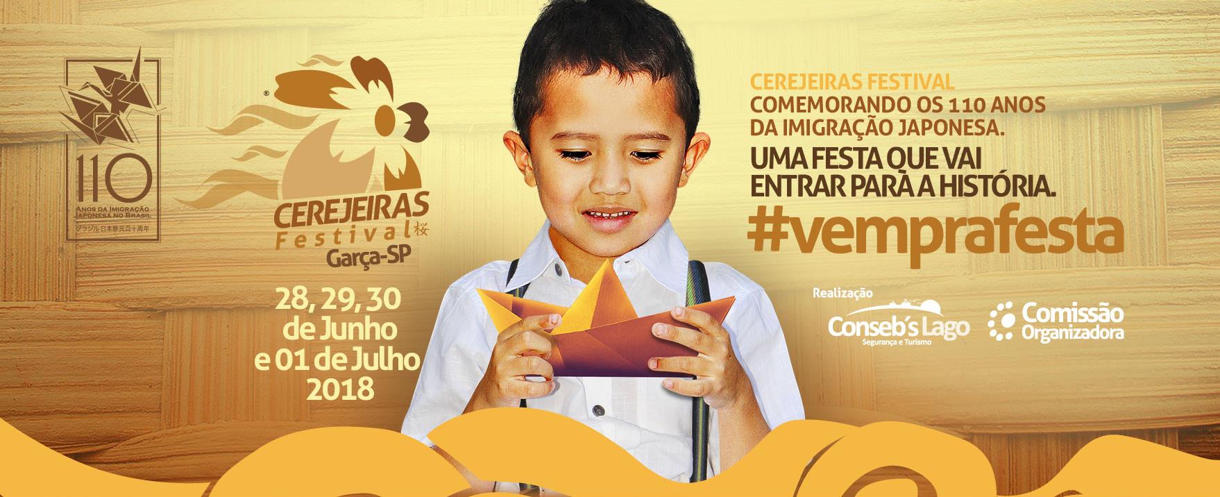 Organizadores divulgam programação completa do Cerejeiras Festival 2018