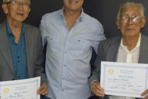 Rotary Club homenageia os Irmãos Takiuti